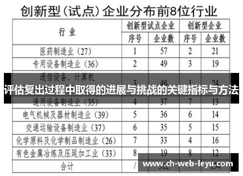 评估复出过程中取得的进展与挑战的关键指标与方法